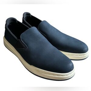 Stacy Adams Colson 25516 Plain Toe SlipOn Mens Casual Shoe Sneaker Navy. Size 15